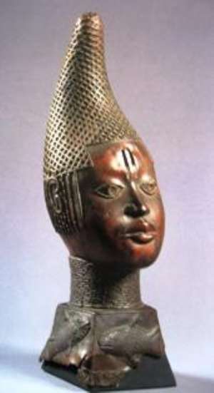 Queen Mother Idia, BeninNigeria Ethnologisches Museum, Berlin. Germany.